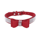 Soft Seude Leather Dog Collar
