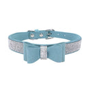 Soft Seude Leather Dog Collar