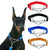 Martingal Dog Collar with Welded Link Chain Pet Nylon Slip Pinch Collar Dog Training Accessories Adjustable Collar for Large Dog