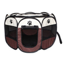 Pet Bed Portable Pet Tent Folding Dog House Cage Dog Cat Tent Playpen Puppy Kennel Easy Operation Octagonal Fence Drop Shipping
