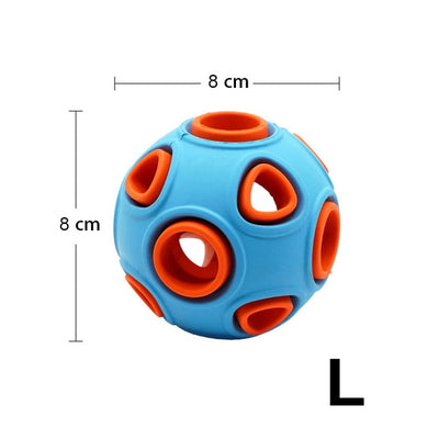 HOOPET Pet Dog Toys Toy Funny Interactive Ball Dog Chew Toy For Dog Ball Of Food Rubber Balls Pets Supplies