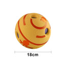 Dog Toy Fun Giggle Sounds Ball Pet Cat Dog Toys Silicon Jumping Interactive Toy Training Ball For Small Large Dogs