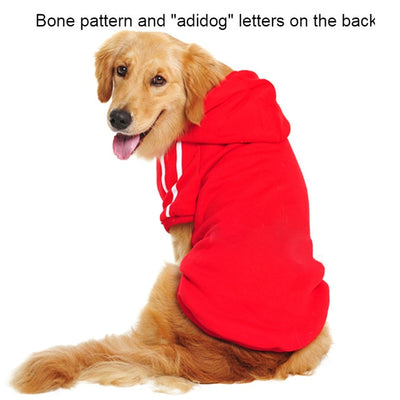 Winter Warm Large Dog Clothes Dog Hoodie Coat Sweater for Large dogs Pet Clothes Golden Retriever Labrador Alaskan
